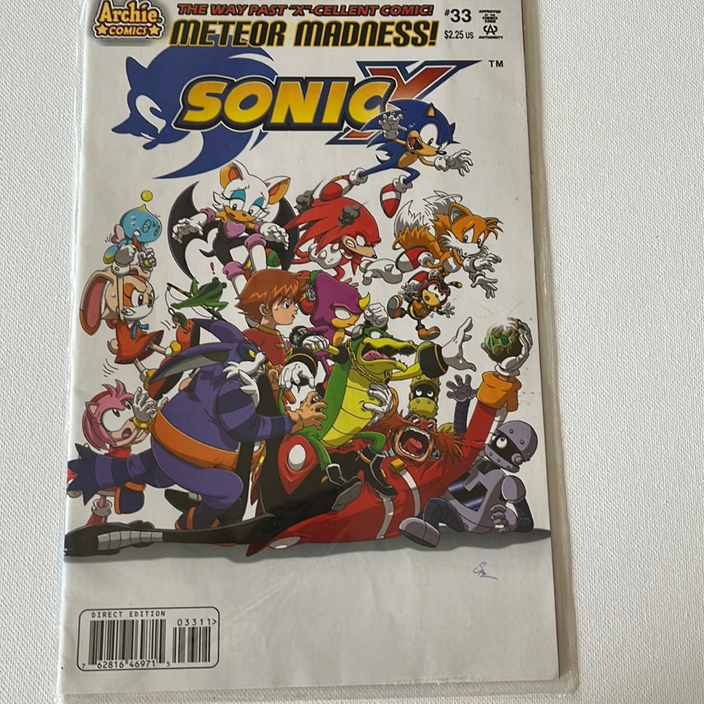 Archie comics The way past X- cellent comic Sonic X